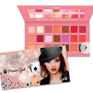 RUDE Blackjack 21 Eyeshadow Palette - Bold and Playful Hues
